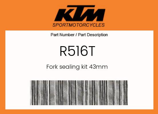 2018 KTM 85SX OEM Part R516T
