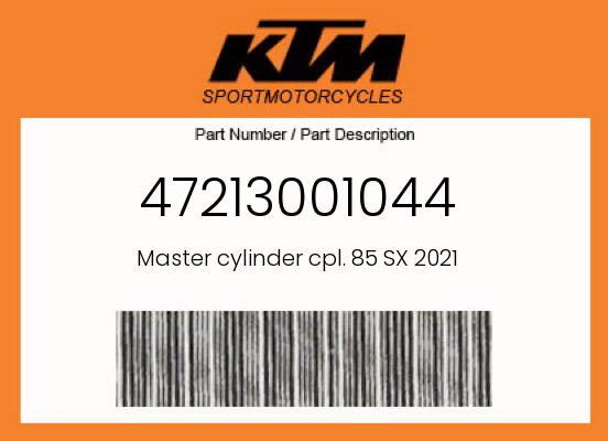 Master cylinder cpl. 85 SX 2021 undefined