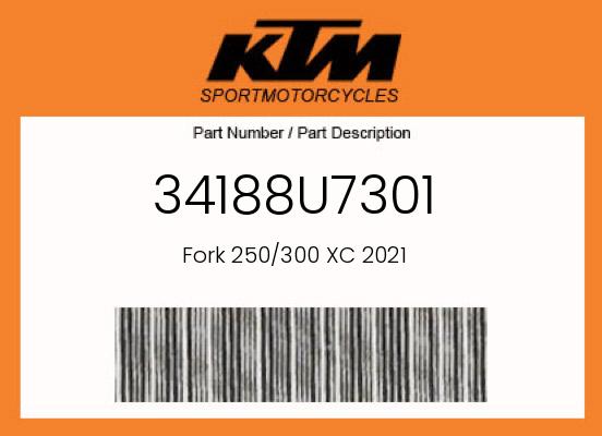 0 Husqvarna OEM Part 34188U7301