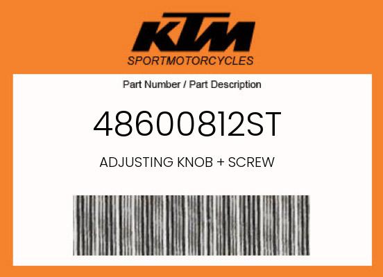 2017 KTM 85SX OEM Part 48600812ST
