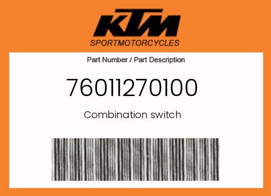 OEM Combination Switch for KTM 790/890 Adventure/Duke & Husqvarna Norden 901 2019-2024 - 76011270100 undefined