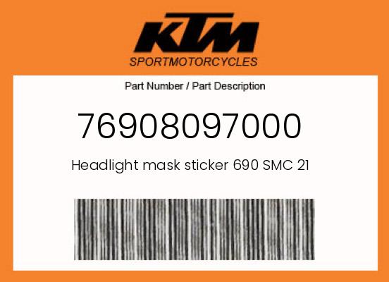 0 KTM OEM Part 76908097000