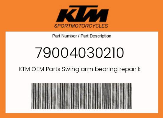 2018 KTM OEM Part 79004030210