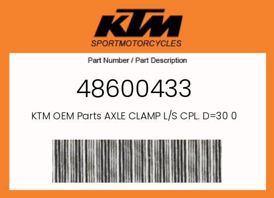 0 KTM OEM Part 48600433