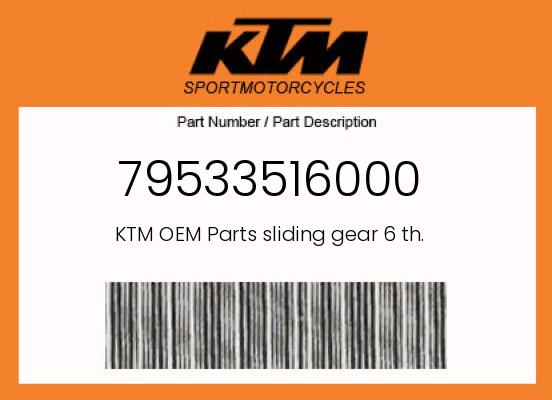 0 Husqvarna OEM Part 79533516000