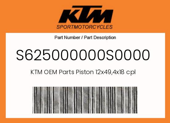 0 Husqvarna OEM Part S625000000S0000