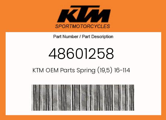 0 Husqvarna OEM Part 48601258