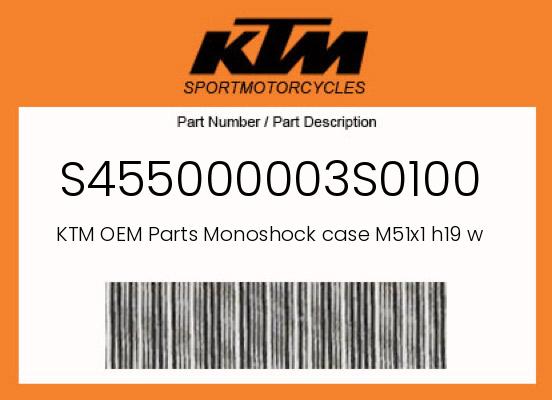 0 Husqvarna OEM Part S455000003S0100