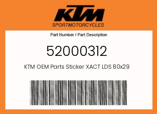 0 Gasgas OEM Part 52000312