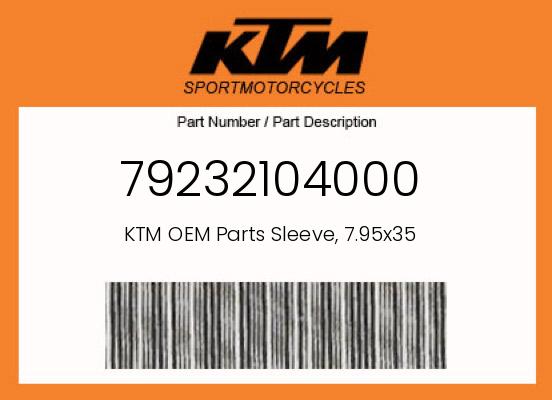 0 Gasgas OEM Part 79232104000