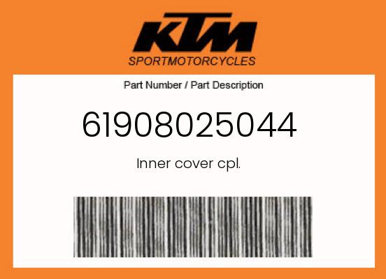 0 KTM OEM Part 61908025044