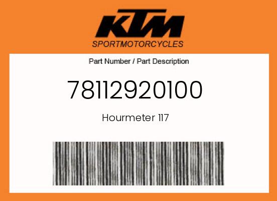 Hourmeter 117 undefined