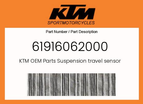 0 KTM OEM Part 61916062000