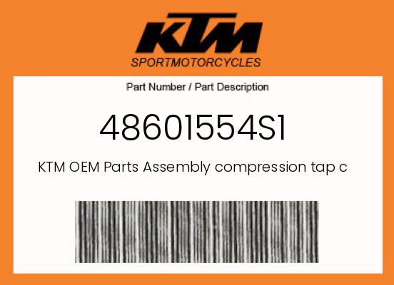 2017 KTM 250EXCF OEM Part 48601554S1