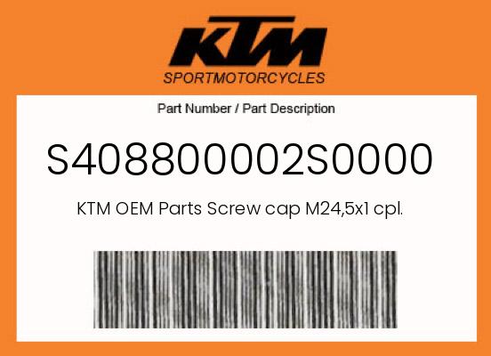 0 Husqvarna OEM Part S408800002S0000