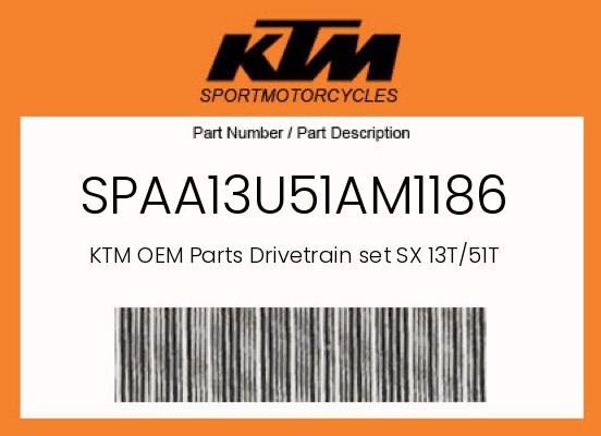 0 Gasgas OEM Part SPAA13U51AM1186