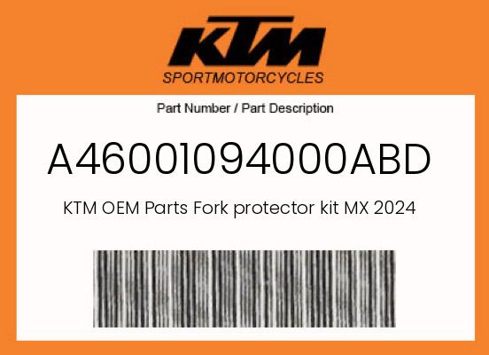 0 KTM OEM Part A46001094000ABD