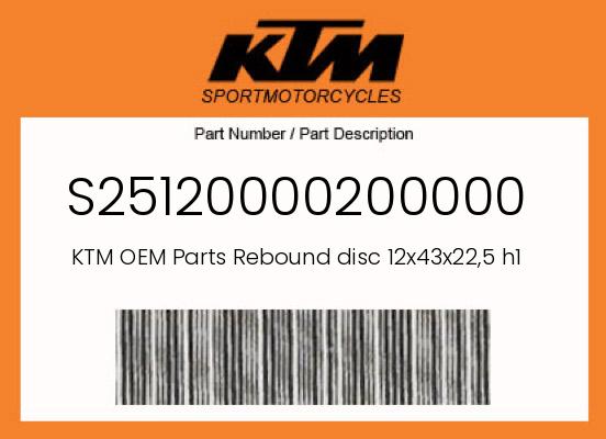 0 Husqvarna OEM Part S25120000200000