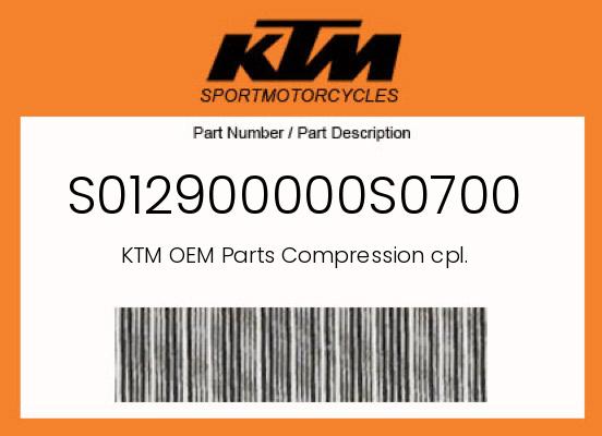 0 Husqvarna OEM Part S012900000S0700