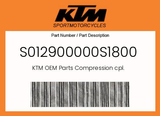 0 Husqvarna OEM Part S012900000S1800