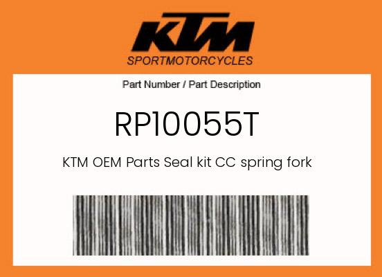 0 KTM OEM Part RP10055T