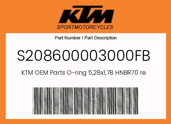 0 Husqvarna OEM Part S208600003000FB