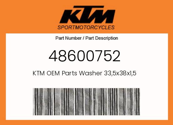 0 Gasgas OEM Part 48600752