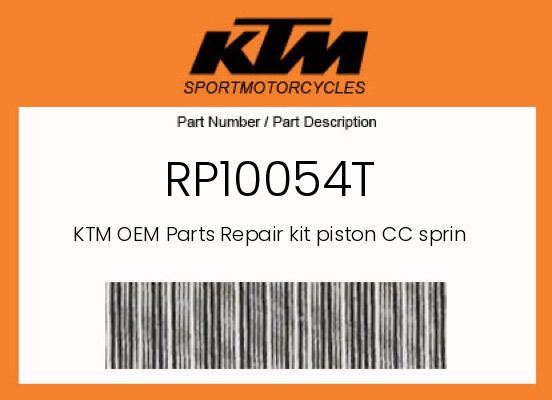 0 KTM OEM Part RP10054T