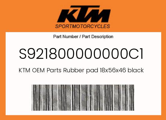 0 KTM OEM Part S921800000000C1