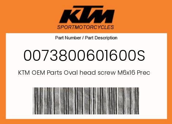 0 Husqvarna OEM Part 0073800601600S