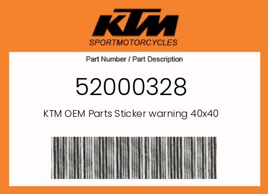 0 Husqvarna OEM Part 52000328