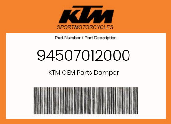 0 KTM OEM Part 94507012000