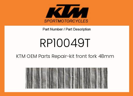 0 KTM OEM Part RP10049T
