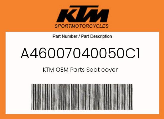 0 KTM OEM Part A46007040050C1