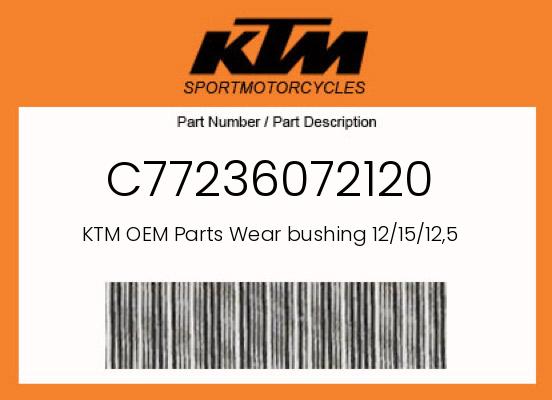0 Gasgas OEM Part C77236072120