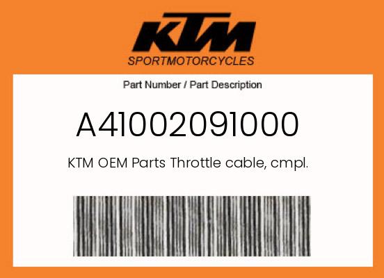 0 Husqvarna OEM Part A41002091000