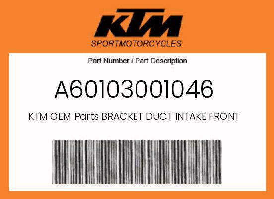 0 KTM OEM Part A60103001046