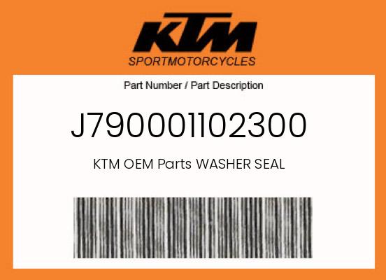 0 KTM OEM Part J790001102300