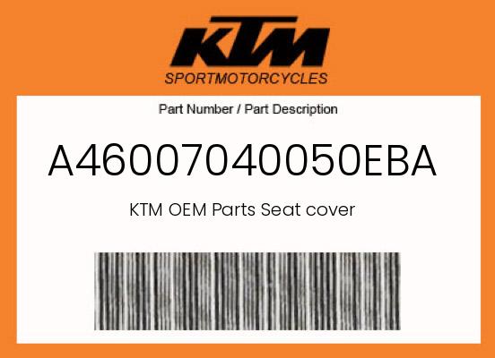 0 KTM OEM Part A46007040050EBA