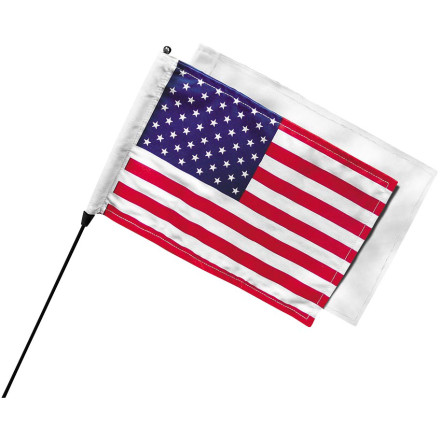 Kuryakyn Antenna Mount Flag Kit