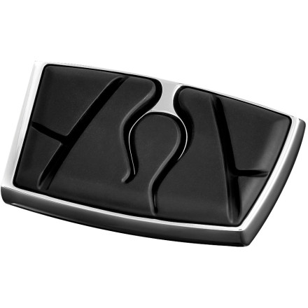 Kuryakyn Brake Pedal Pad - Flamin Kuryakyn Brake Pedal Pad - Flamin