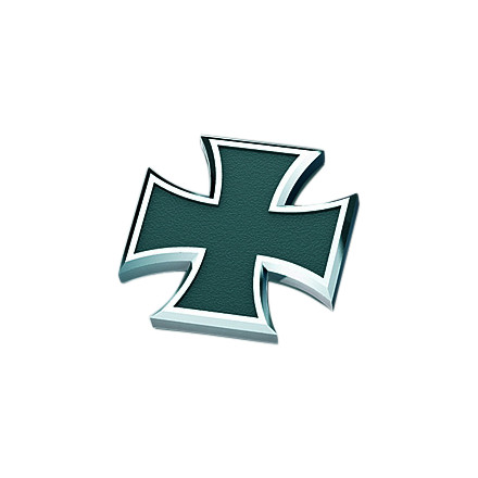 Kuryakyn Replacement Maltese Cross Emblem For Kaiser Pegs Kuryakyn Replacement Maltese Cross Emblem For Kaiser Pegs
