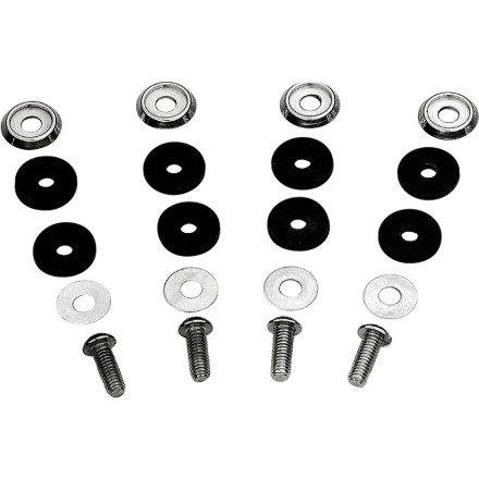 Kuryakyn Luggage Rack Mount Kit Kuryakyn Luggage Rack Mount Kit