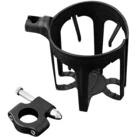 Kuryakyn Snap-N-Go Drink Holder With Basket Kuryakyn Snap-N-Go Drink Holder With Basket