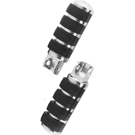 Kuryakyn ISO Footpegs With Large Bullet Female Mounts Kuryakyn ISO Footpegs With Large Bullet Female Mounts