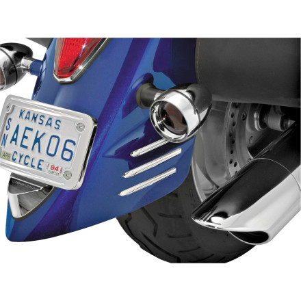 Kuryakyn Rear Fender Louvers Kuryakyn Rear Fender Louvers