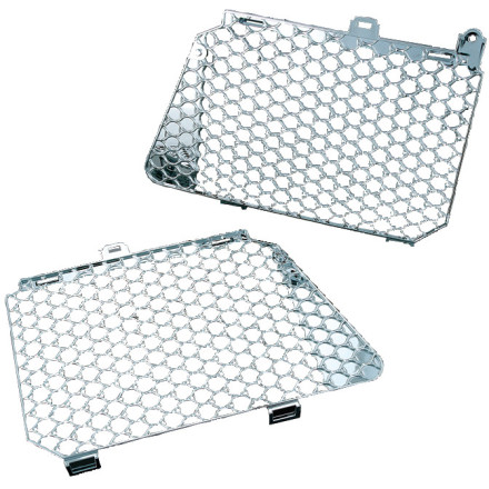 Kuryakyn Shark Skin Radiator Grates Kuryakyn Shark Skin Radiator Grates