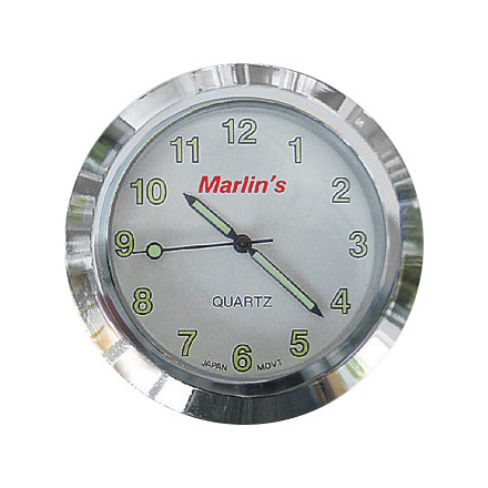 Kuryakyn Handlebar Mounted Clock By Marlin's Kuryakyn Handlebar Mounted Clock By Marlin's