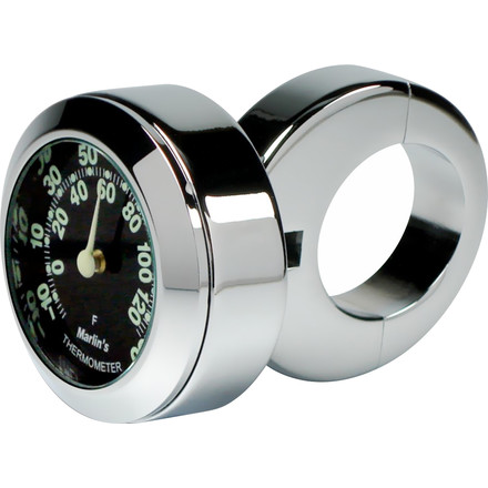 Kuryakyn Handlebar Mounted Thermometer By Marlin's Kuryakyn Handlebar Mounted Thermometer By Marlin's