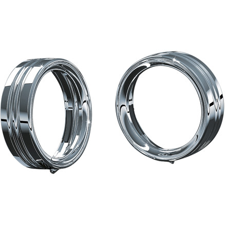 Kuryakyn Passing Lamp Trim Rings Kuryakyn Passing Lamp Trim Rings